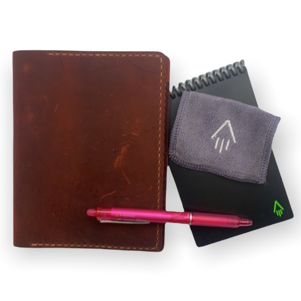 Rocketbook Reusable Notebook w/pen, cloth, cover
